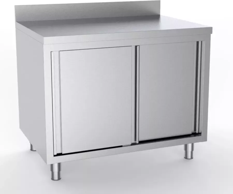 Combisteel 600 WERKTAFEL SCHUIFDEUREN RAND 7333.0224