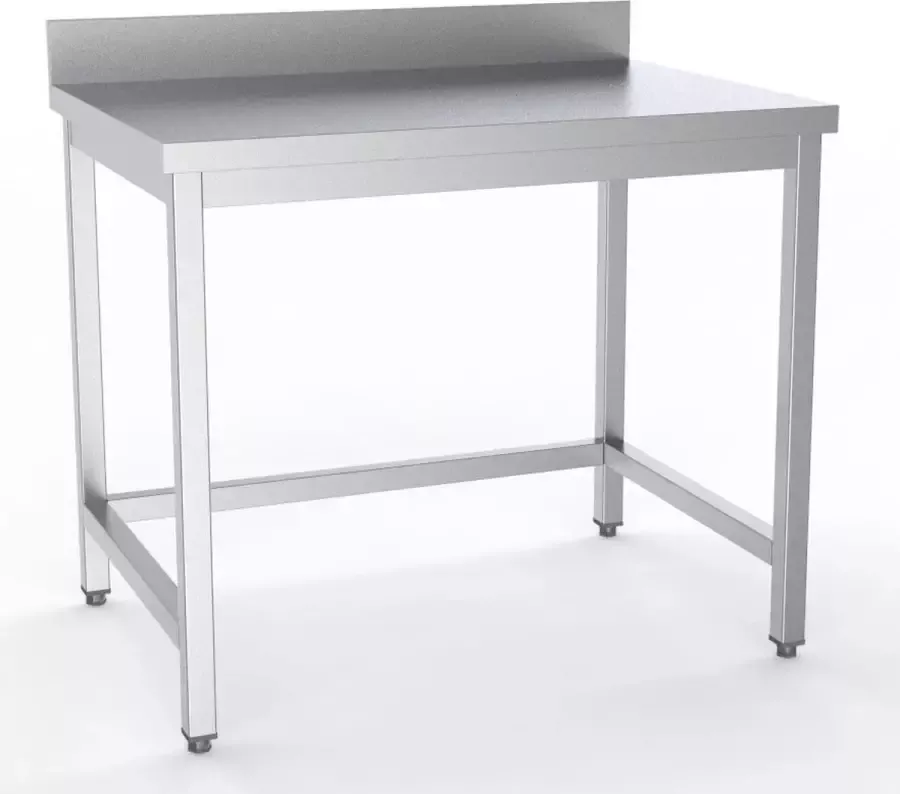 Combisteel 700 WERKTAFEL OPEN ONDERSTEL RAND DEMONTABEL 7333.0047