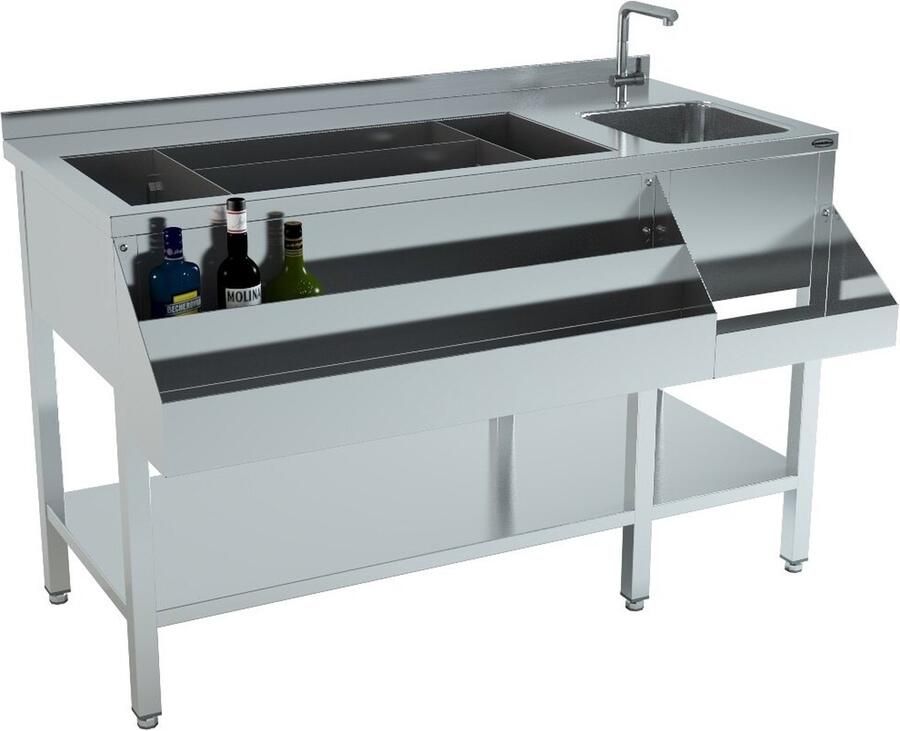 Combisteel COCKTAIL BAR STATION 1400 7084.0010 Horeca & Professioneel