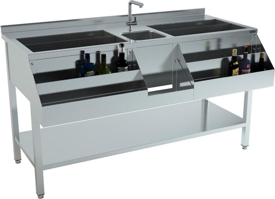 Combisteel COCKTAIL BAR STATION 1600 7084.0015 Horeca & Professioneel