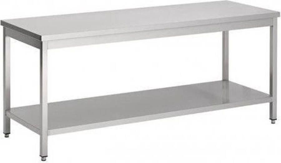 Combisteel Professionele 700 Werktafel Bodemschap Demontabel 600 7452.3322 Horeca