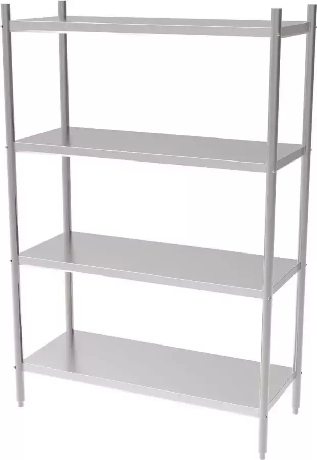 Combisteel Professionele Stelling 4 Levels Demontabel 900 7490.0235 Horeca
