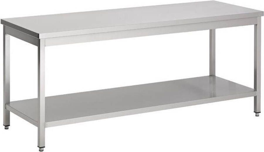 Combisteel Professionele Werktafel Bodemschap Demontabel 60cm breed RVS 7452.3303 Horeca