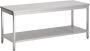 Combisteel Professionele Werktafel Bodemschap Demontabel 60cm breed RVS 7452.3303 Horeca - Thumbnail 2