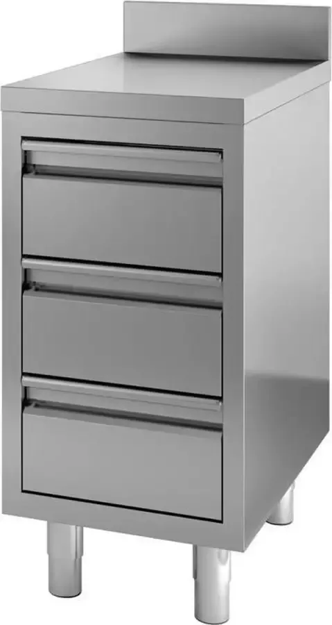 Combisteel Professionele Werktafel met Laden Opstand 60cm RVS 7452.0515 Horeca