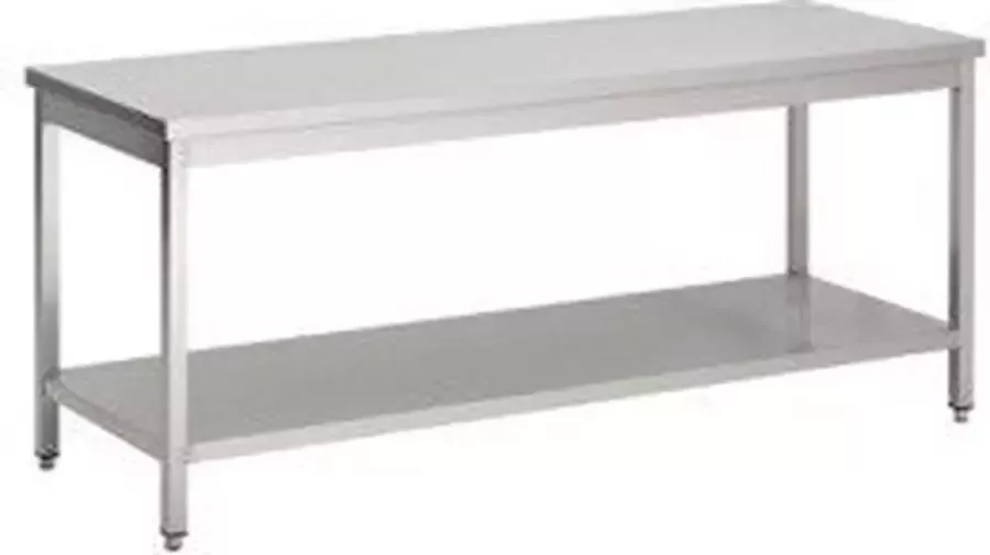 Combisteel Werktafel Bodemschap 200cm breed RVS 7812.0025