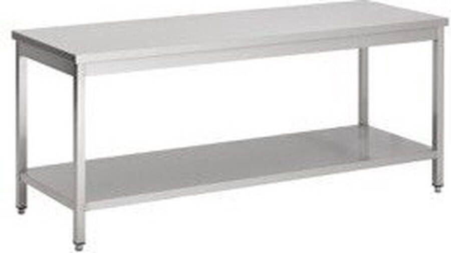 Combisteel Werktafel Bodemschap 80cm breed RVS 7812.0004