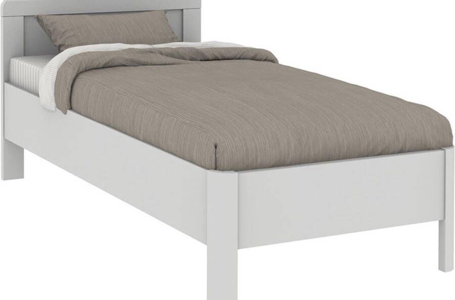 Comfort Collectie bed Bienne Rondo 100 x 200 cm alpine wit - Foto 4