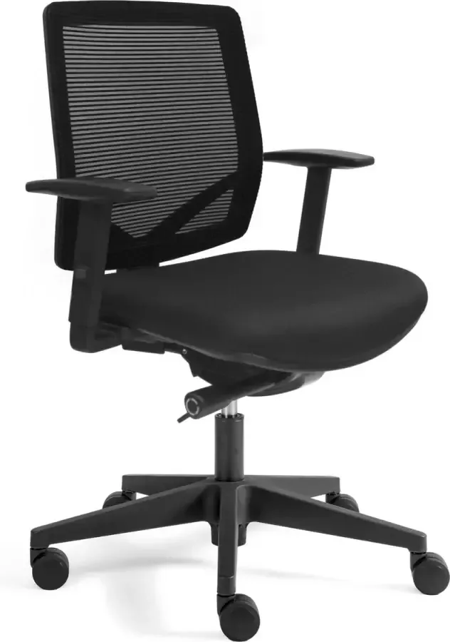 Comfy Hair Comfy Chairs Logan Mesh ergonomische bureaustoel (N)EN 1335 Verstelbare rugleuning Verstelbare zitting