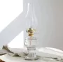 Common Goods Olielamp windlicht Lantaarn- Voor Binnen Glas sfeerlicht petroleumlamp klassiek Tafellamp - Thumbnail 2
