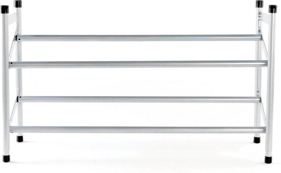 COMPACTOR Uitschuifbaar schoenenrek 62 t m 117 cm Tot 10 paar schoenen