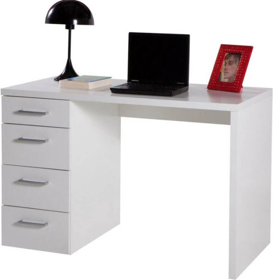 Composad Bureau 110 cm Wit