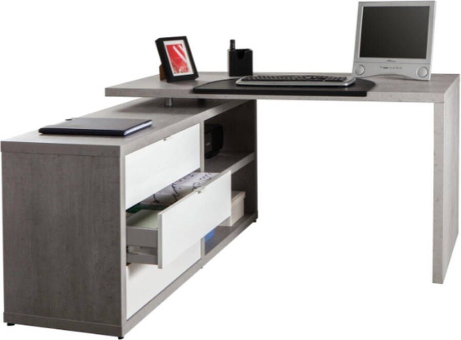 Composad Bureau 150 cm Wit - Foto 2