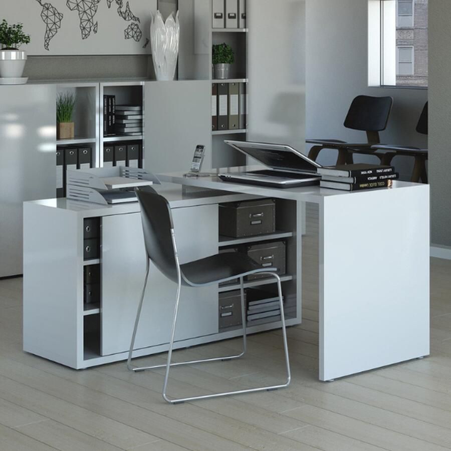 Composad Bureau 150 cm Wit - Foto 2