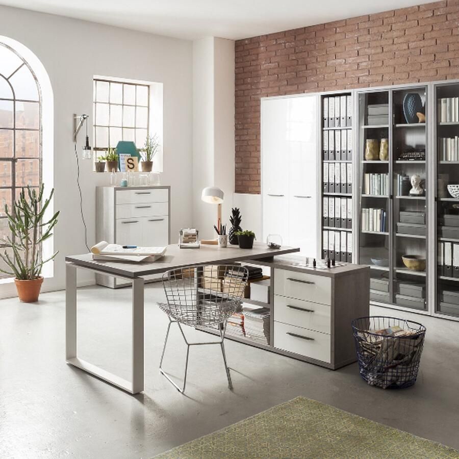 Composad Bureau 160 cm Grijs