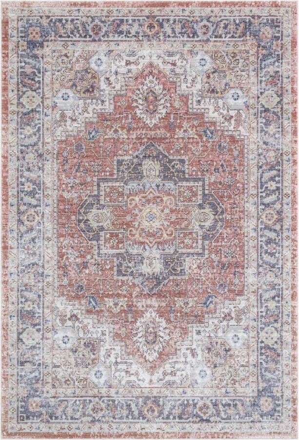 Concept Looms Vloerkleed Heritage rood blauw 120x170 cm