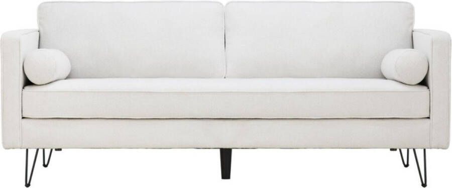 Concept-U 3 -Zeer Witte bank Empteria en metalen voeten CLOUD