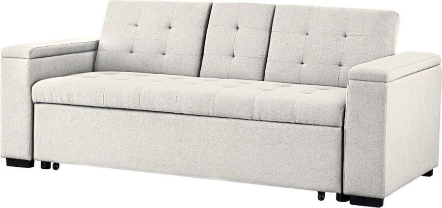 Concept-U 3 -Seater Converteerbare bank in beige stof NOHO