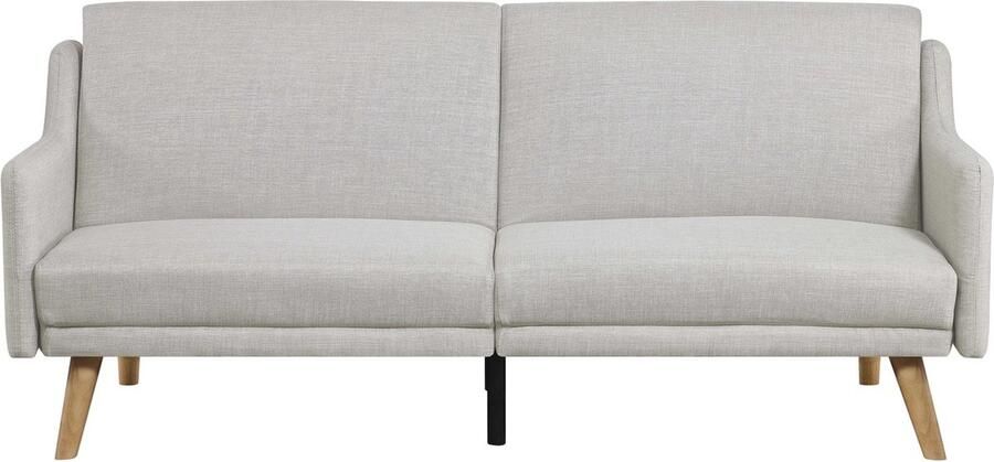 Concept-U 3 -Seater Convertible Scandinavische bank in lichtgrijze stof ESTER