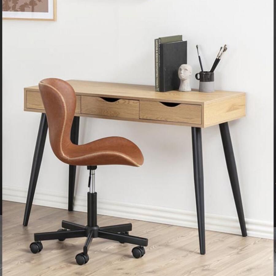 Concept-U Scandinavisch kantoor met zwarte laden SEVEY