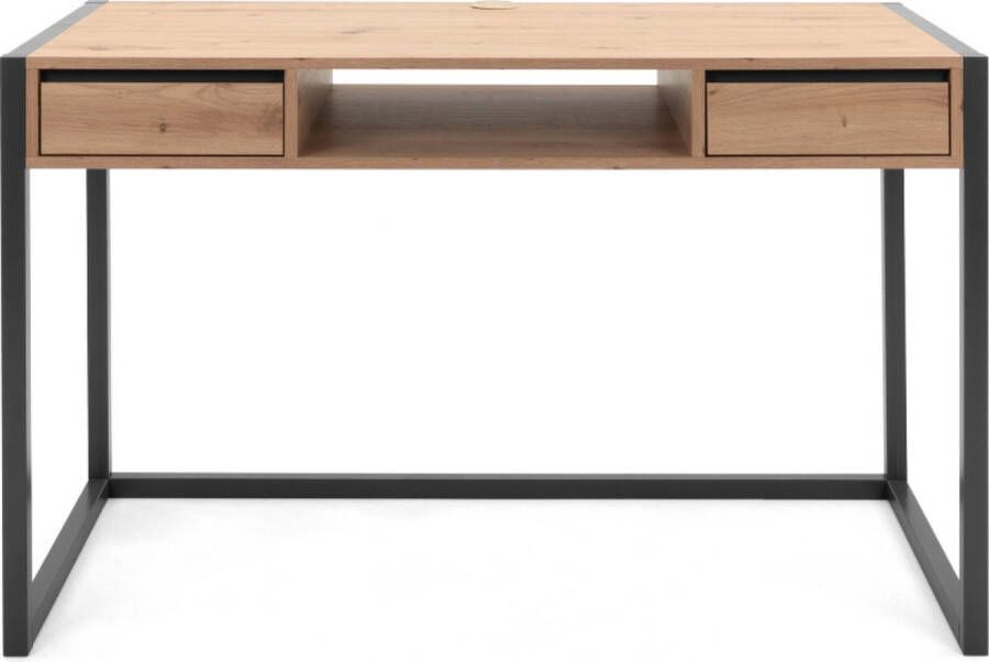 Concept-U Hout en zwart industrieel kantoor KOTOR