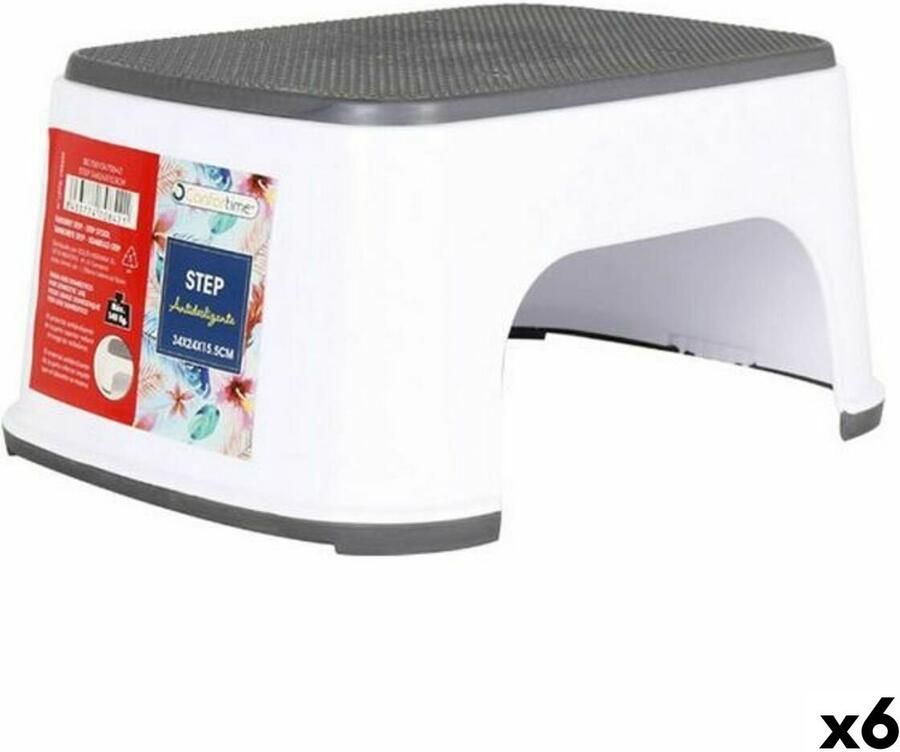 Confortime Kruk 34 x 24 x 15 5 cm (6 Stuks)