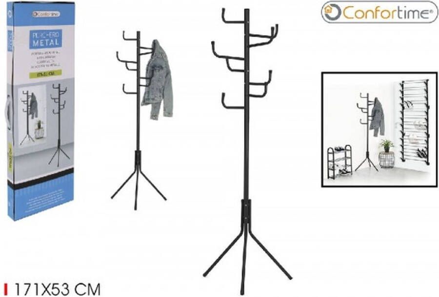 confortime Klädhängare 171 x 53 cm Metaal