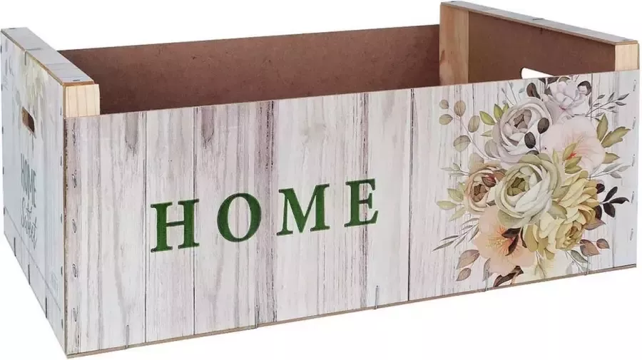 Confortime Opbergbak Sweet Hout (58 x 39 x 21 cm)