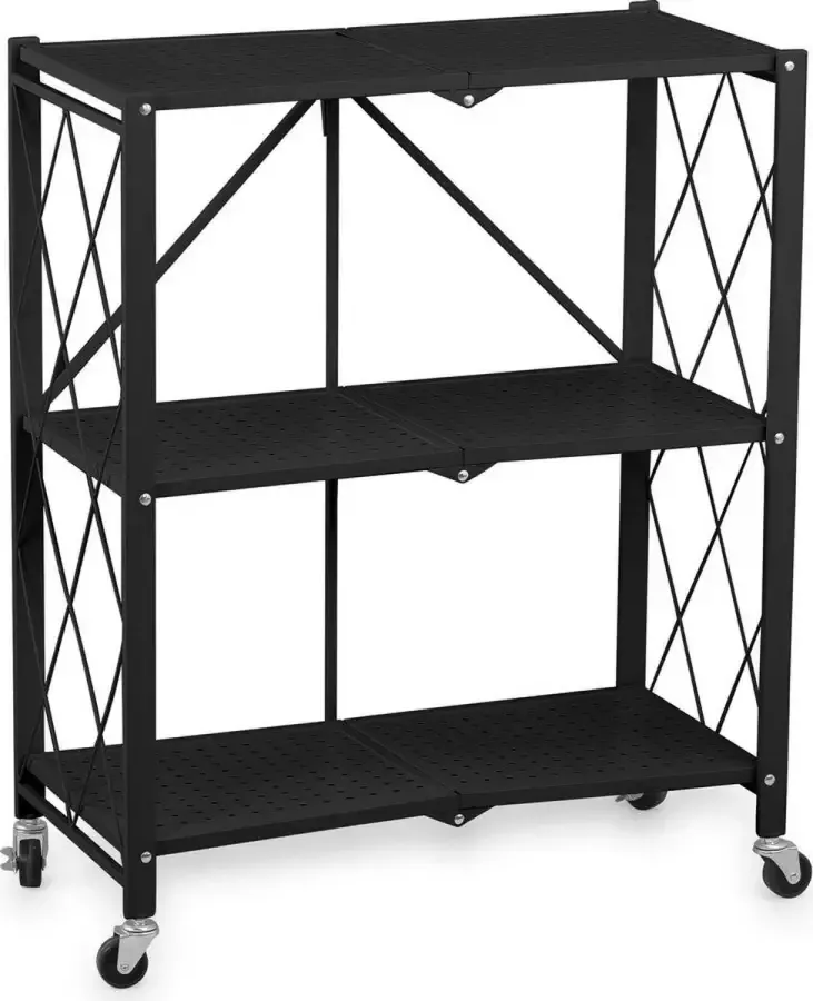 Confortime Schoenenrek Zwart Metaal (70 x 34 x 87 cm)