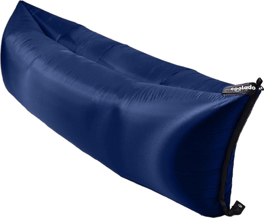 Coolado LayTube (DARK BLUE) Opblaasbare Lounger Luxe Zitzak Ultieme Ontspanning Binnen en Buiten Campingbank Perfect voor Gaming en Relaxen Geschikt voor PS4 Xbox Nintendo Ideaal voor Elke Gelegenheid - Foto 2