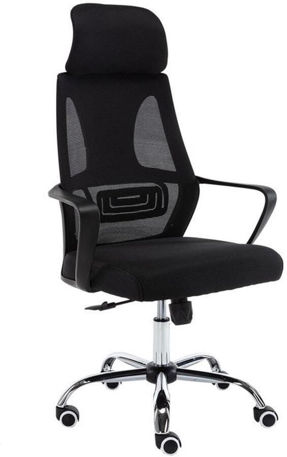 Corenia Bureaustoel – Bureaustoel Draaibaar – Kantoorstoel – Werkstoel – Studiegstoel – Verstelbare Hoogte – Lendensteun Ergonomisch – Cherry Kleur