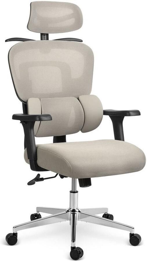 Corenia Bureaustoel – Office Chair – Kantoorstoel – Gamestoel – Draaistoel – Ergonomisch Mesh Design – Verstelbare Hoogte en Rugleuning