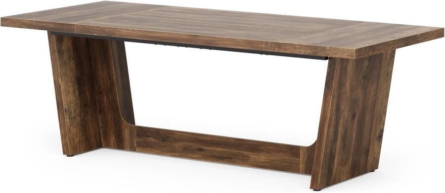 Corenia Bureautafel – Schrijftafel – Computerbureau – Werkplek – Houten Constructie – Groot Werkoppervlak – Robuust En Stevig 180 x 80 x 75.9 cm Bruin