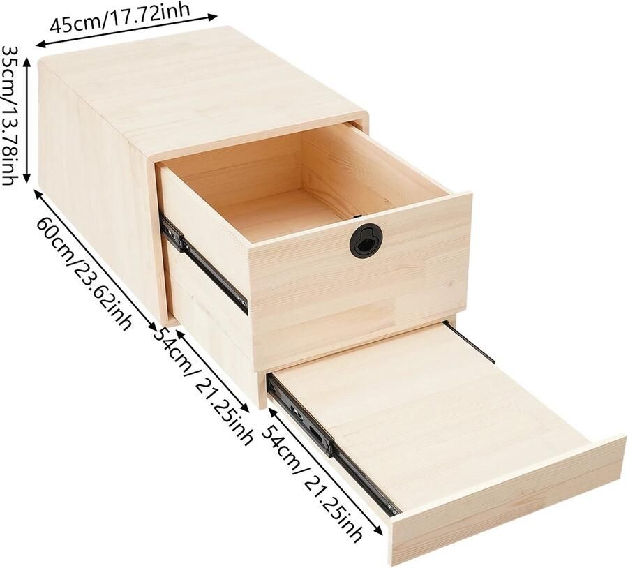 Corenia Campingtafel – Vouwtafel – Picknicktafel – Buitentafel – Tafel Met Schuiflade – Duurzaam Dennenhout – Inklapbaar En Compact