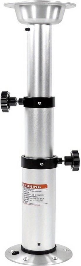 Corenia campingtischpoot – verstelbare tafelpoot – campingtafel poot – boot tafelpoot – camper tafelpoot – 3-niveaus verstelbaar 42-75 cm – duurzaam aluminium telescopisch