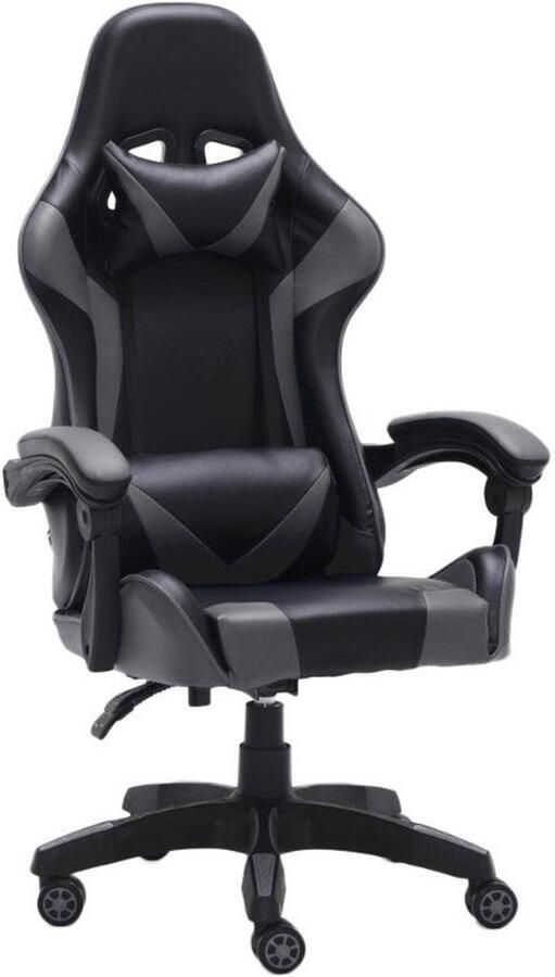 Corenia Draaifauteuil – Bureaustoel – Relaxstoel – Draaistoel – Stoel – Ergonomisch Design – Verstelbare Armleuningen – Nekkussen & Lendensteun