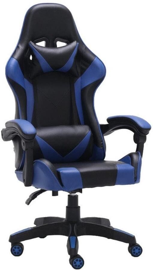 Corenia Draaifauteuil – Fauteuil – Relaxstoel – Bureaustoel – Gamingstoel – Ergonomisch Met Verstelbare Nek- en Lendensteun – Rugleuning Kantelbaar Tot 180°