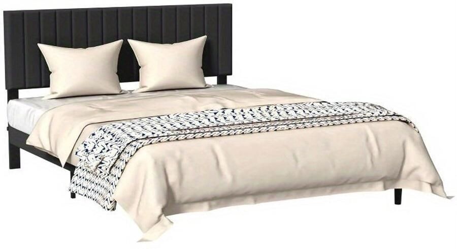 Corenia Eenpersoonsbed – Eenpersoonsbedden – Opbergbed – Slaapbank – Opklapbed – Metalen Frame – Fluwelen Hoofdeinde – 160x200 cm – Duurzaam & Compact