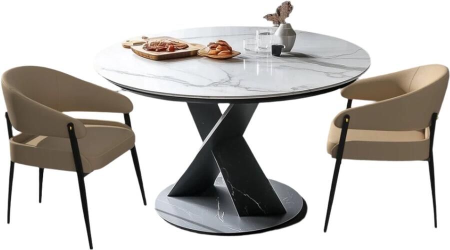 Corenia Eetkamerstoelen – Set van 2 Stoelen – Vergaderstoelen – Bureaustoelen – Microvezel Leer – Eucalyptus Hout – Draagkracht 150 kg 59 x 43 x 79 cm Khaki