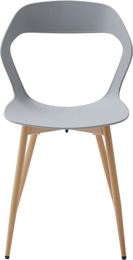 Corenia Eetkamerstoelen Stoel Eetstoelen Set van 4 Stoelen Holle Eetkamerstoelen Modern & Eenvoudig Huishoudelijke Kruk met Rugleuning Scandinavische Onderhandelingsstoel Plastic Stoel Rugleuning hoogte