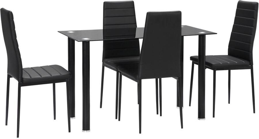 Corenia Eetkamerstoelen – Stoelen – Bistrostoelen – Keukenstoelen – Zitstoelen – Set van 2 – Linnen-Polyester Bekleding – Comfortabele Schuimrubber Zitting