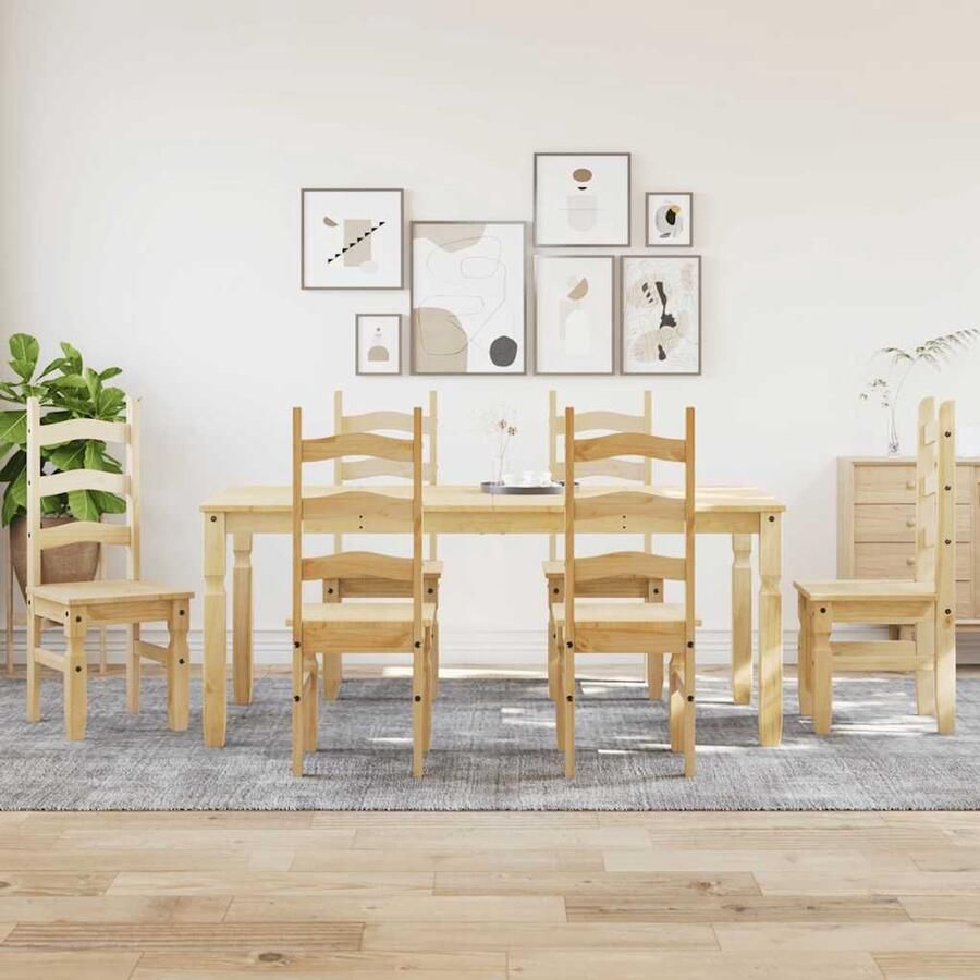 Corenia Eettafel – Dinertafel – Tafel – Houten Tafel – Massief Eikenhout – 180 cm Lang – Stevig En Makkelijk In Onderhoud