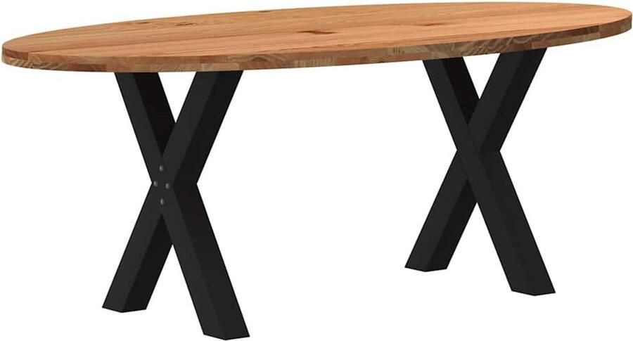 Corenia Eettafel – Tafel – Tafeltje – Eetkamertafel – Houten Tafel – Massief Eikenhout – 200x100 cm – Robuust en Stevig
