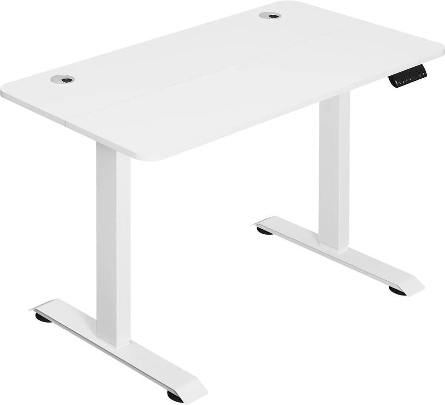 Corenia Elektrisch Gaming Bureau Kantoor Bureau Stalen Frame 120 x 60 x 1.8 cm Hoogte Verstelbaar 120x60cm 4 Geheugeninstellingen