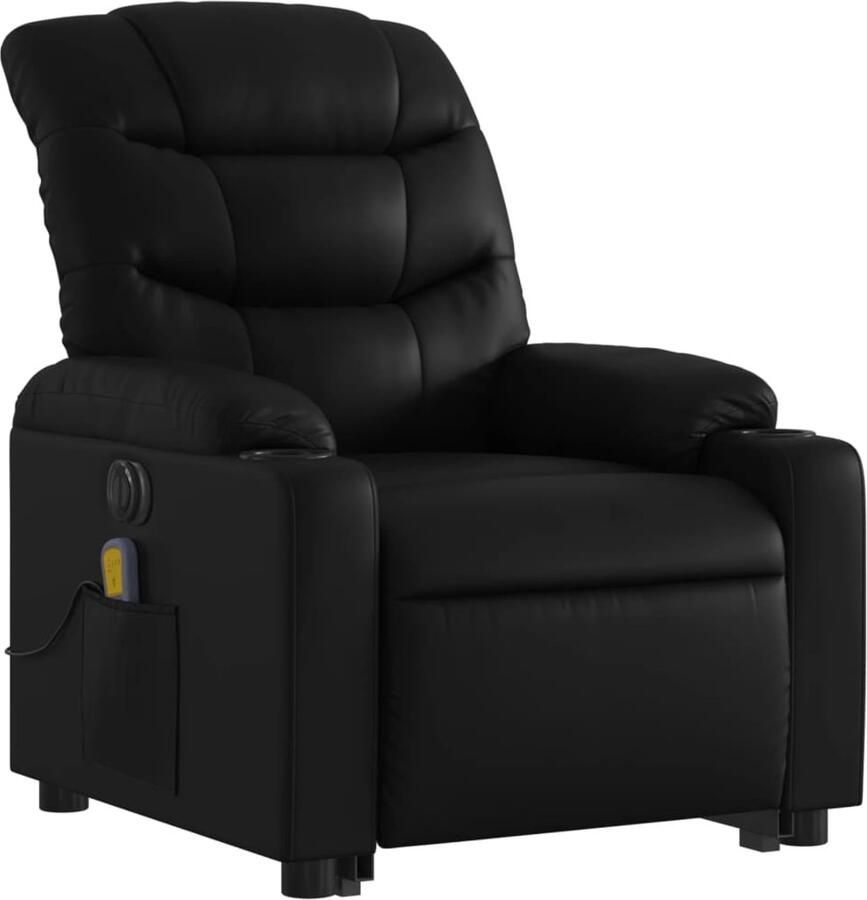 Corenia Elektrische Sta-op Stoel – Sta-op Fauteuil – Relaxstoel – Verstelbare Relaxfauteuil – Massagefauteuil – Handmatig Verstelbaar – Vibratiefunctie – Elektrische Liftfunctie