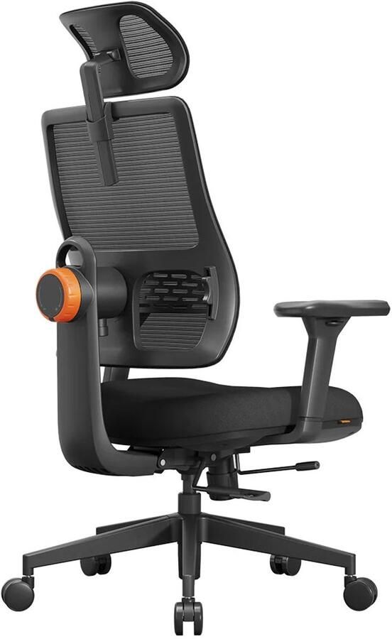 Corenia Ergonomische Bureaustoel – Bureaustoel Met Rugondersteuning – Kantoorstoel – Gamingstoel – Lumbale Ondersteuning – Verstelbare Zithoogte – Ademend Mesh