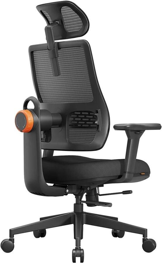 Corenia Ergonomische Bureaustoel – Bureaustoel – Werkstoel – Gamestoel – Thuiswerkstoel – Verstelbare Lendensteun – 3D Armleuningen Zwart