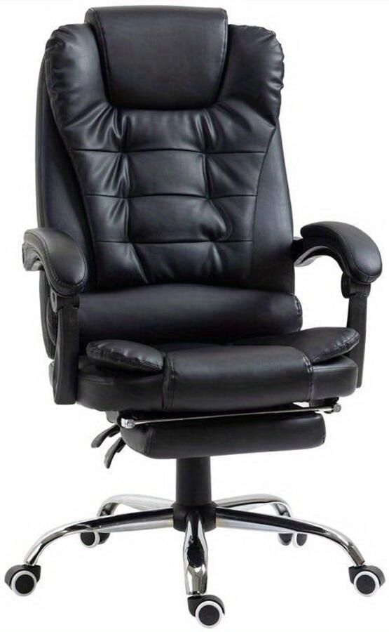 Corenia Ergonomische Bureaustoel – Verstelbare Werkstoel – Draaibare Bureaustoel – Kantoorstoel – Thuiswerkstoel – Memory Foam Kussen – Metalen Chroom Frame