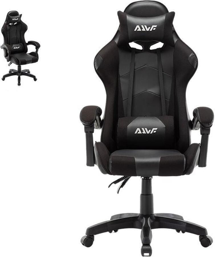 Corenia Gamingstoel – Gamestoel – Game Stoel – Gaming Chair – Bureaustoel – Ergonomisch Ontwerp – Verstelbare Rugleuning Kunstleer