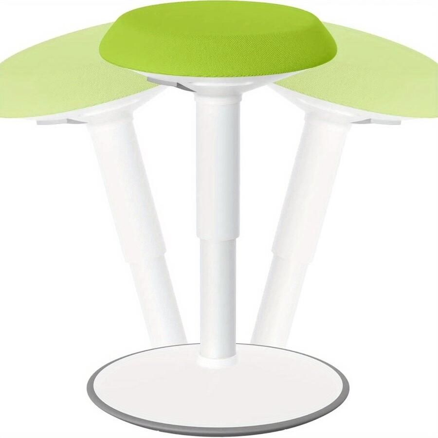 Corenia Kappersstoel – Salonstoel – Draaistoel – Werkstoel – Zadelkruk – Verstelbare Hoogte 43-61 cm – Schuimkussen en Antislip TPE Onderkant